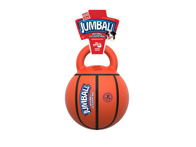 GiGwi Hunde-Spielzeug Jumpball, Basketball, Orange