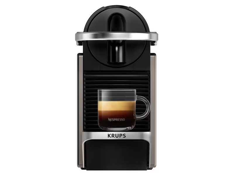 Krups Kaffeemaschine Nespresso Pixie XN306TCH Titan