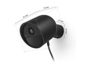 Philips Hue Secure kabelgebundene Kamera Schwarz