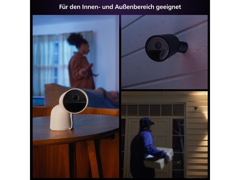 Philips Hue Secure kabelgebundene Kamera Weiss