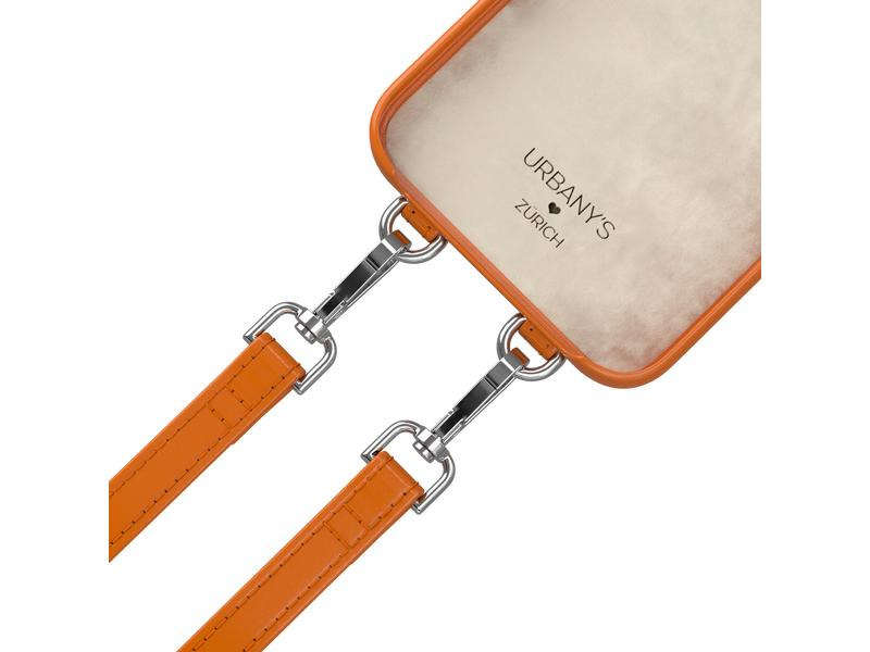 Urbany's Necklace Case Handekette+ iPhone 15 Plus Pumpkin Pie