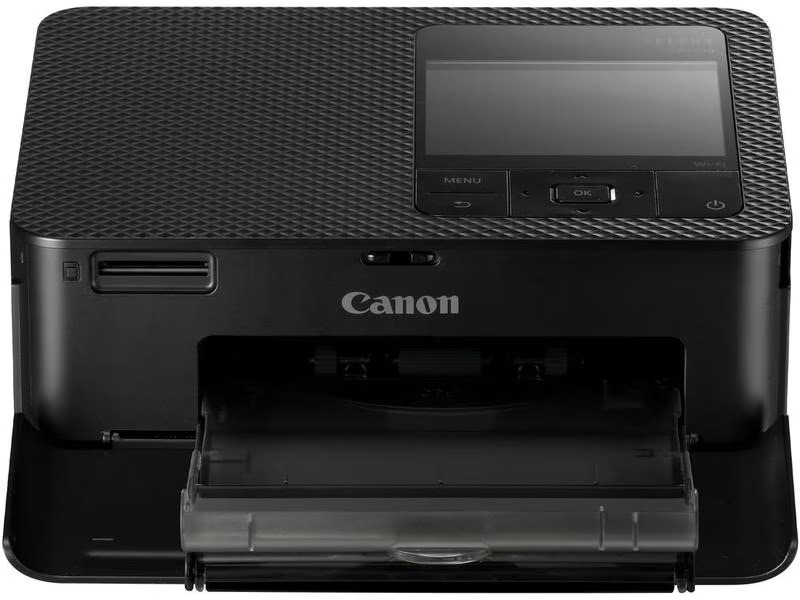 Canon Fotodrucker Selphy CP1500 Schwarz inkl. Papier und Tinte