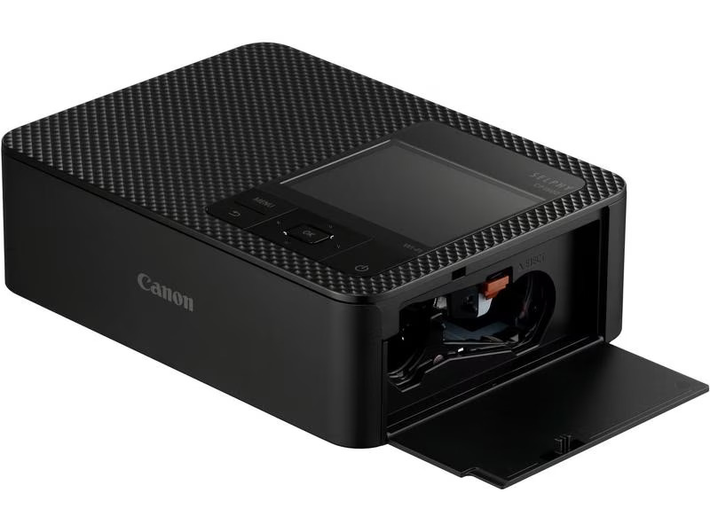 Canon Fotodrucker Selphy CP1500 Schwarz inkl. Papier und Tinte