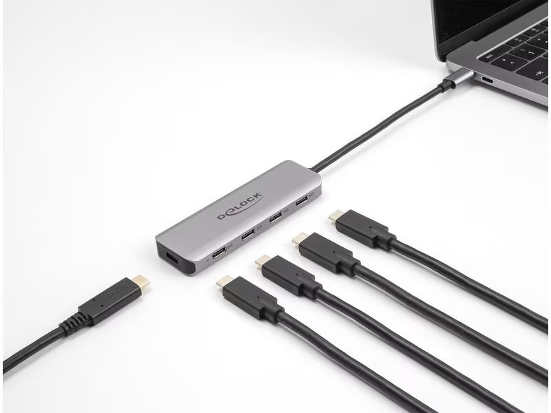Delock USB-Hub 4x USB C 5Gbps