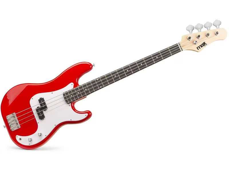 MAX E-Bass GigKit Rot
