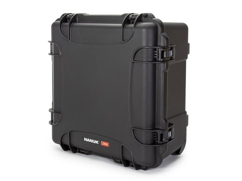 Nanuk Kunststoffkoffer 968 - mit Trennwand Schwarz