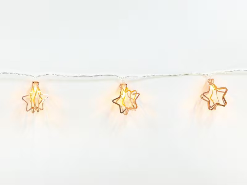 COCON LED-Lichterkette Sternenringe, 135 cm
