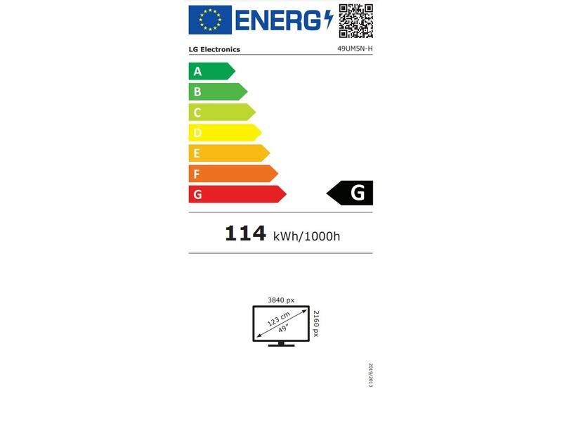 LG Public Display 49UM5N-H 49