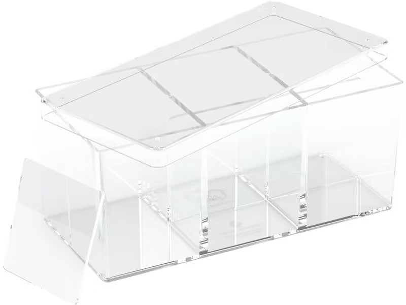 Ultimate Guard Kartenbox Stack 'n' Safe Card Box 480 Transparent