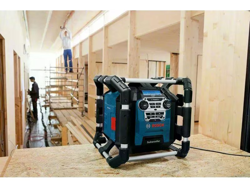 Bosch Professional Baustellenradio GPB 18 V-5 SC Schwarz