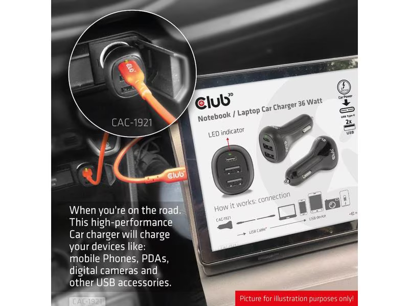 Club 3D Autoladegerät CAC-1921
