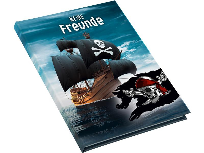 Goldbuch Freundebuch Piraten A5, 88 Seiten