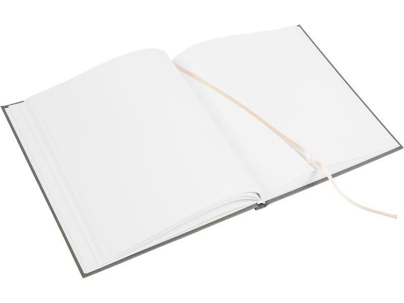 Goldbuch Gästebuch Cheers 23 x 25 cm, 176 Seiten, Grau