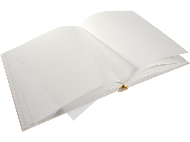 Goldbuch Hochzeitsalbum Herzklopfen 30 x 31 cm, 60 Seiten, Beige