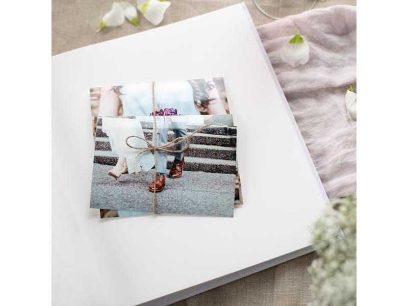 Goldbuch Hochzeitsalbum Herzklopfen 30 x 31 cm, 60 Seiten, Beige