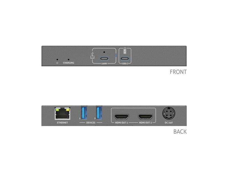 PureTools Docking Station PT-HUB-100 USB-C