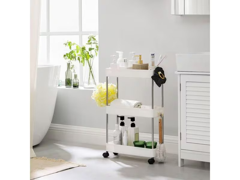 Songmics Küchenwagen Weiss