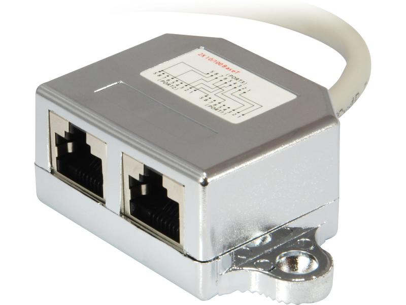 equip Anschlussverdoppler 2x 100Mbps LAN 1 Stück