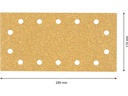 Bosch Professional Schleifpapier EXPERT C470, 115 x 230 mm, G 40, 10-tlg.