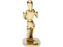 Kare Bilderrahmen Proudly Gold/Schwarz, 10 x 15 cm