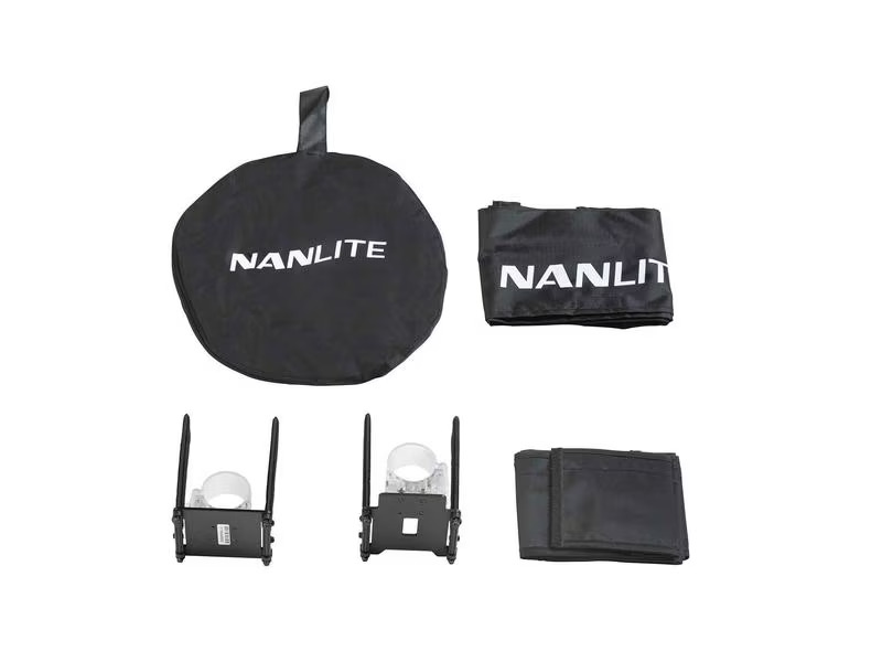 Nanlite Barndoor mit Richtgitter BD-PTII30C+EC