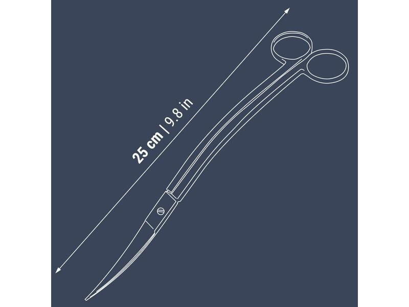 Dennerle Pflanzenschere Plant Scissor Curved, 25 cm