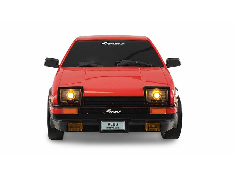Amewi Drift AE86 Sprinter Trueno RWD, Rot, RTR, 1:18