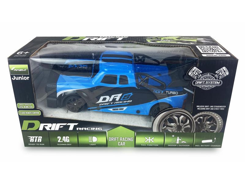 Amewi Drift DRS 4WD Blau, RTR, 1:18