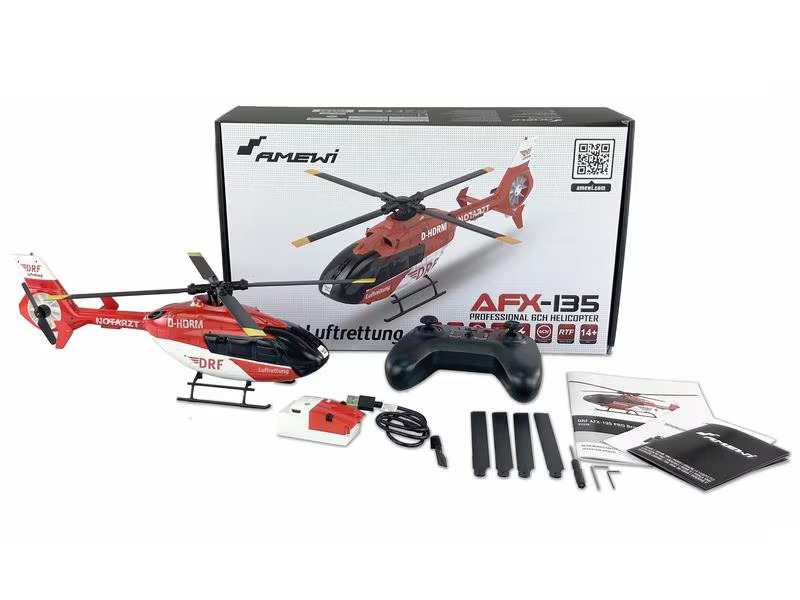 Amewi Helikopter AFX-135 Pro Brushless CP RTF