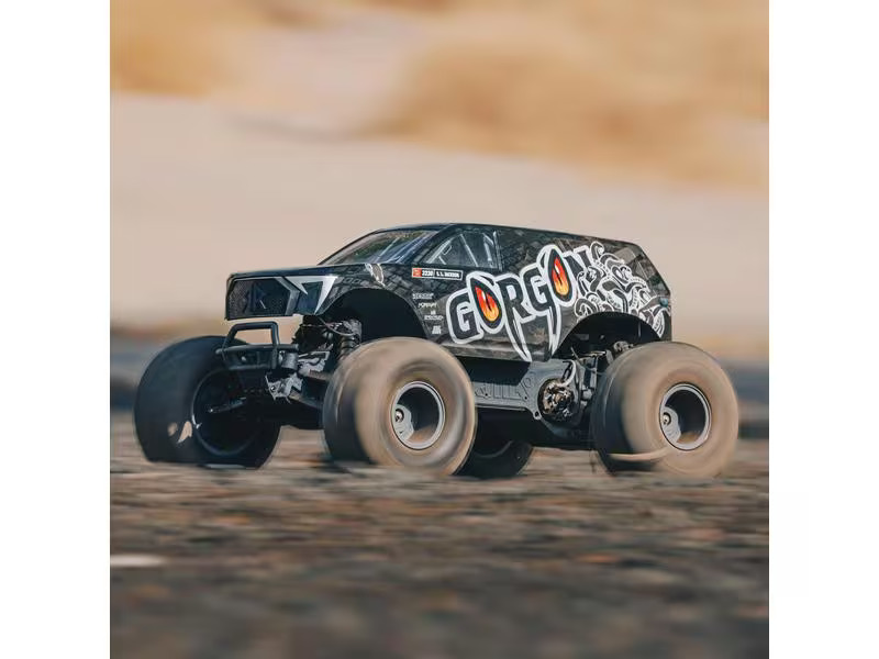 Arrma Monster Truck Gorgon MEGA 550 RWD Schwarz, Bausatz, 1:10
