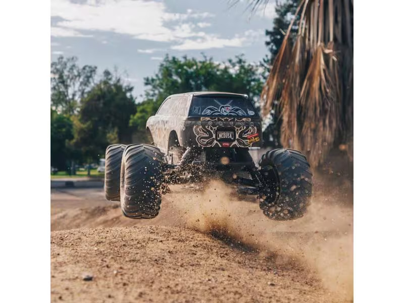 Arrma Monster Truck Gorgon MEGA 550 RWD Schwarz, Bausatz, 1:10