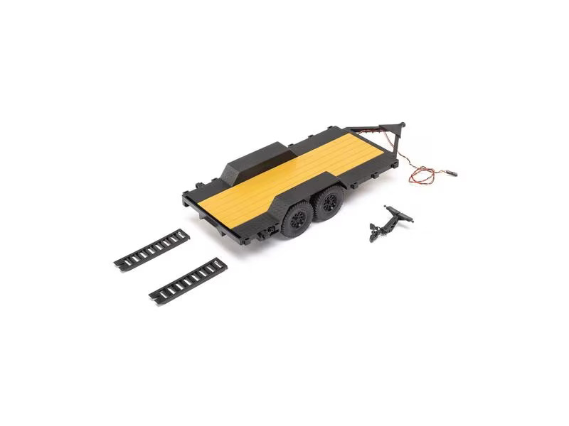 Axial Anhänger Flachbett 2-Achs 1:24