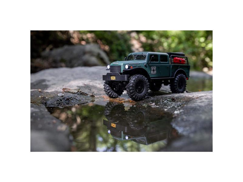 Axial Scale Crawler SCX24 Dodge Power Wagon Grün, 1:24, RTR