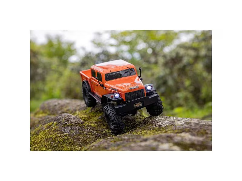 Axial Scale Crawler SCX24 Dodge Power Wagon Orange, 1:24, RTR