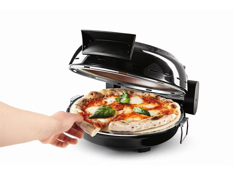 GOURMETmaxx Pizzaofen Ø 30 cm, Schwarz