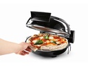 GOURMETmaxx Pizzaofen Ø 30 cm, Schwarz