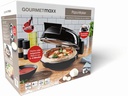 GOURMETmaxx Pizzaofen Ø 30 cm, Schwarz