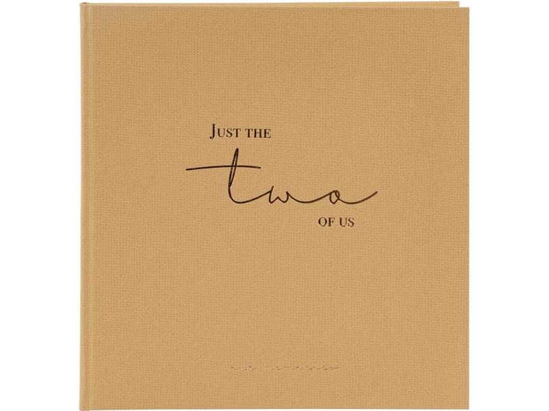 Goldbuch Hochzeitsalbum two of us 30 x 31 cm, 60 Seiten, Braun