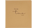Goldbuch Hochzeitsalbum two of us 30 x 31 cm, 60 Seiten, Braun