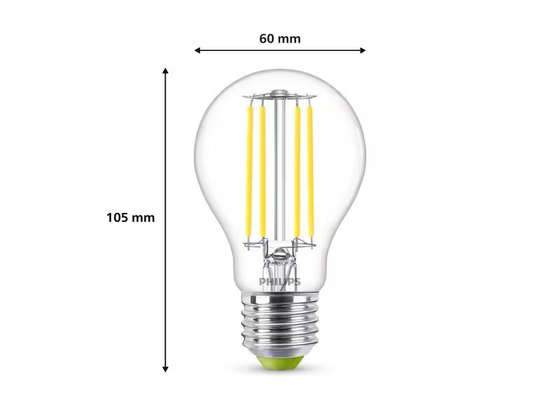 Philips Lampe 2.3 W (40 W) E27 Neutralweiss