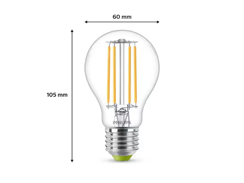 Philips Lampe 2.3 W (40 W) E27 Warmweiss