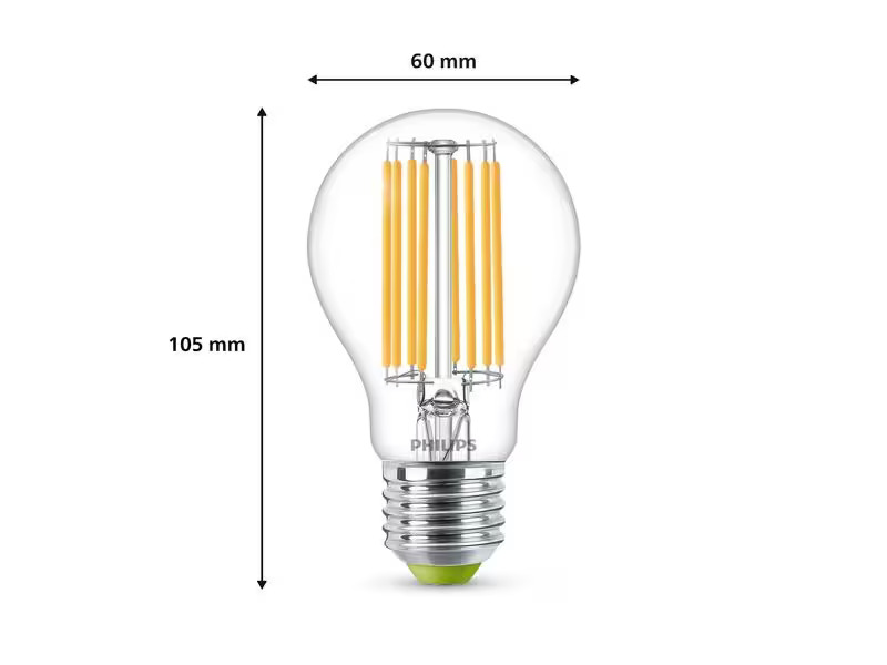 Philips Lampe 4 W (60 W) E27 Warmweiss
