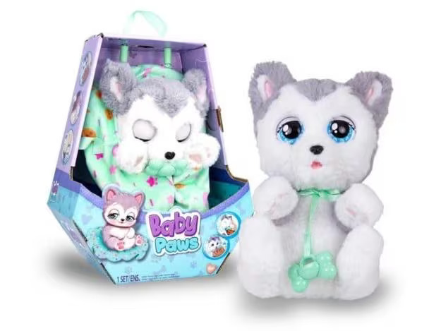 IMC Toys Funktionsplüsch Baby Paws Husky 19 cm