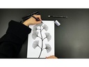 Tombow Filzstift MONO drawing pen 0.45 mm, Schwarz
