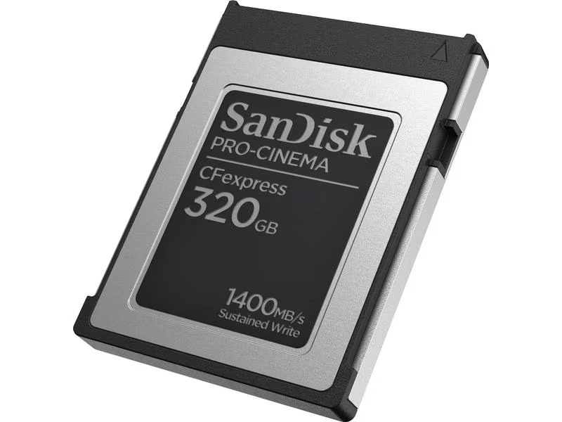 SanDisk CFexpress-Karte PRO Cinema Type B 320 GB