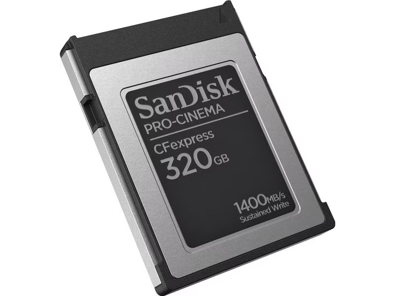 SanDisk CFexpress-Karte PRO Cinema Type B 320 GB