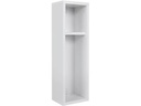 Woody Fashion Nachttisch Turra 20 x 65 x 15 cm, Weiss