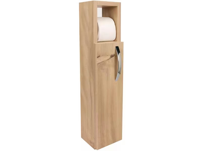 Woody Fashion Badezimmerregal Star 15 x 65 x 12 cm, Nature