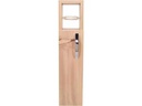 Woody Fashion Badezimmerregal Star 15 x 65 x 12 cm, Nature