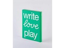 Nuuna Notizbuch GRAPHIC L WRITE LOVE PLAY